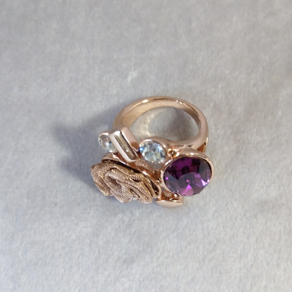 🍒NEW🍒 STATEMENT COCKTAIL RING - Picture 6 of 7